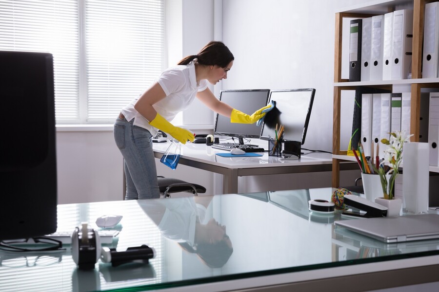 Office cleaning by Denver Janitorial Company